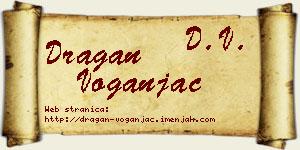 Dragan Voganjac vizit kartica